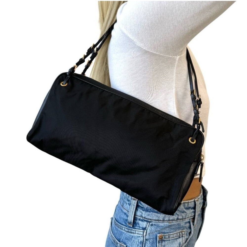 Prada Black Pochette Shoulder Bag - Picture 4 of 13